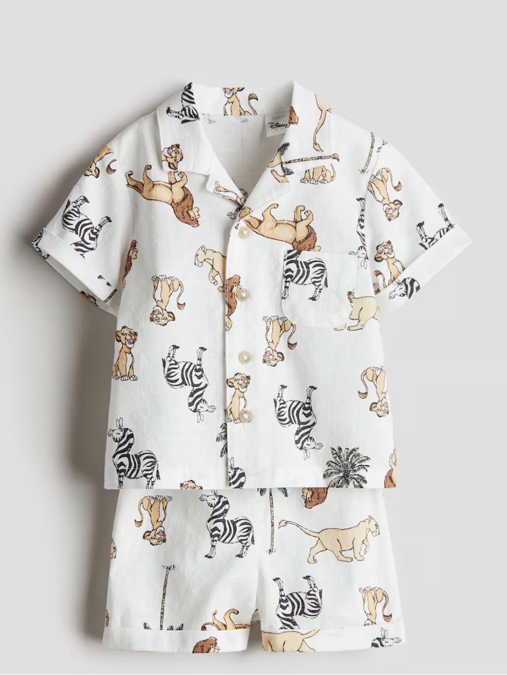 NWOT H&M Disney Lion King Short Set